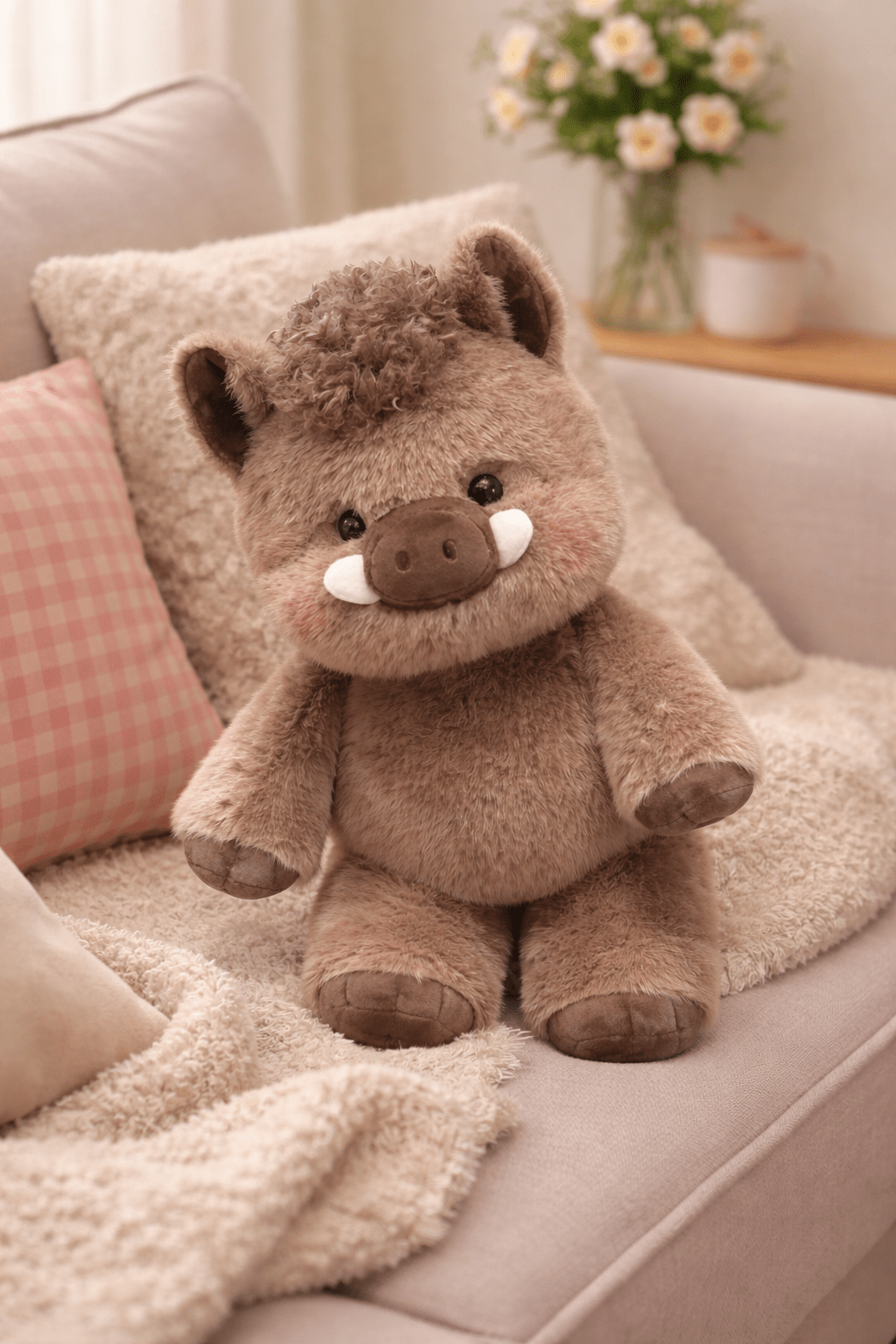soft plush Running Teddy™ cute aesthetic design high quality stuffed animal