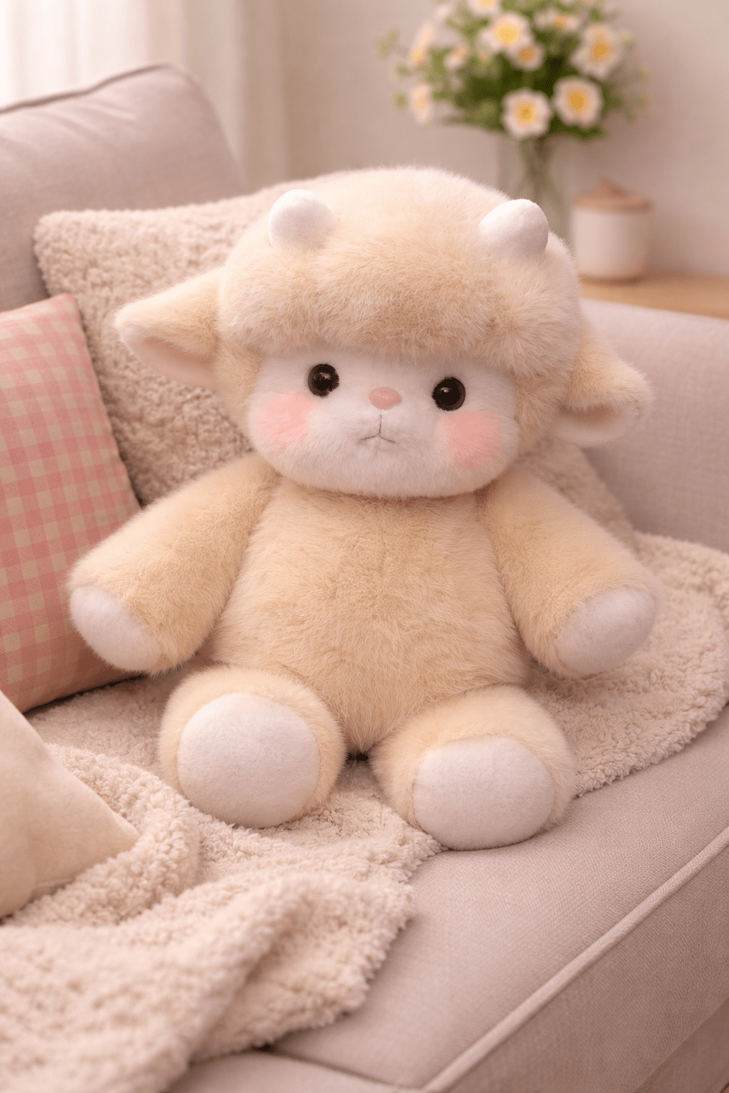 soft plush Running Teddy™ cute aesthetic design high quality stuffed animal