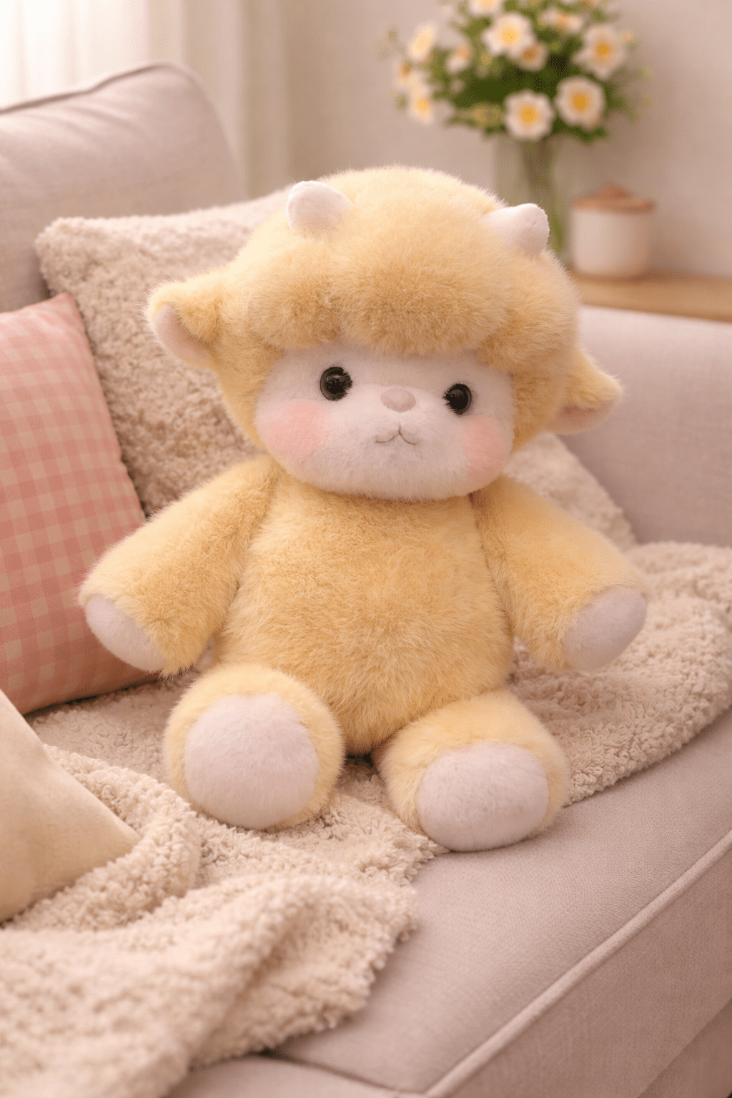soft plush Running Teddy™ cute aesthetic design high quality stuffed animal